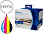 CARTOUCHE MEDIARANGE JET D'ENCRE COMPATIBLE EPSON T1281/T1284 NOIR X2/JAUNE/CYAN/MAGENTA MULTIPACK 5 UNITS