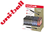 PRSENTOIR DE 72 STYLOS-BILLES UNIBALL POWERTANK RT