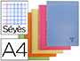 CAHIER CLAIREFONTAINE LINICOLOR RELIURE INTGRALE ASSORTIMENT FRESH A4 21X29,7CM 100 PAGES 90G SYS