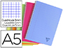 CAHIER CLAIREFONTAINE LINICOLOR RELIURE INTGRALE ASSORTIMENT FRESH A5 14,8X21CM 180 PAGES 90G 5X5MM