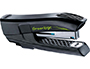 AGRAFEUSE MAPED GREENLOGIC POCKET RECYCL 28X104X44MM 15 FEUILLES AGRAFES N.10 COLORIS NOIR