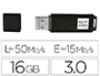 CLE USB ROUGE PAPIER 3.0 16GB LECTURE 50MB/S ECRITURE 15MB/SFLASH COLORIS NOIR