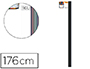 PORTE-MANTEAUX ALBA STAN 8 PATERES AJUSTABLES ACIER EPOZYCOLORIS GRIS