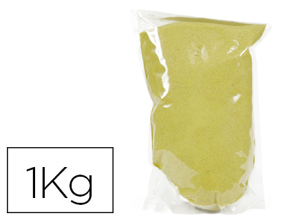 SABLE GRAINE CRATIVE N.40 SAC DE 1KG COLORIS JAUNE