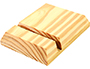 PORTE TABLETTE GRAINE CRATIVE EN BOIS  DCORER 96X25X126MM