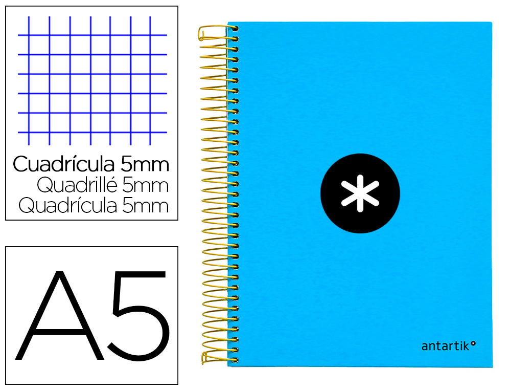 Oxford Floral carnet de notes et cahier spiralé, ft A5/A6/B5,  ligné/quadrillé 5 mm, présentoir 60 pièces