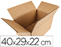 CAISSE AMERICAINE Q-CONNECT CARTON RECYCLE CANNELURE 5MM  400X290X220MM