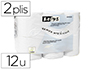 PAPIER TOILETTE DOUBLE PAISSEUR PAQUET 12 ROULEAUX