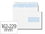 ENVELOPPE GPV C5 162X229MM 90G AUTO-ADHSIVE FENTRE 45X100MM BLANCHE BOTE 500 UNITS