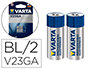 PILE VARTA A23 ALCALINE 12V BLISTER 2 UNITS
