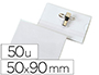BADGE CARPENTRAS COMBI 50X90MM BOTE 50 UNITS