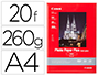 PAPIER CANON JET D'ENCRE SATIN  A4 260G/M2 PAQUET 20   FEUILLES
