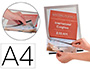 CADRE AFFICHAGE Q-CONNECT MAGNTIQUE A4 DOS ADHSIF REPOSITIONNABLE COLORIS ARGENT PACK 2 UNITS