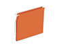DOSSIER SUSPENDU L'OBLIQUE ECONOMIQUE KRAFT ORANGE 220G  ARMOIRE ENTRAXE 330M HAUTEUR  275MM FOND 15MM BOITE 25