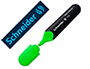 SURLIGNEUR SCHNEIDER JOB POINTE BISEAUTEE RECHARGEABLE AVEC MAXX 660 REFILL STATION  RESISTE EVAPORATION VERT