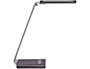 LAMPE BUREAU MAUL PURE CLASSE A BRAS ET TETE ALUMINIUM      REGLAGE 7 POSITIONS CORDON    1.5M BRAS EXTENSIBLE 185CM