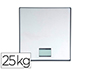 PESE-PAQUETS MAULGLOBAL 25KG 2 PILES MICRO AAA FOURNIES    FAIBLE CONSOMMATION ECRAN     VISUALISATION LCD 32X32X2,7CM