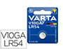 PILE VARTA ALCALINE V10GA LR54 1,5V BLISTER 1 UNITE