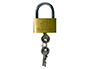 CADENAS A CLEFS SIGN LAITON MASSIF 50X40X4MM