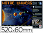 POSTER PEDAGOGIQUE BOUCHUT GRANDREMY NOTRE UNIVERS       520X760MM PELLICULE EFFACABLE A SEC