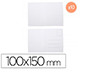 CARTES POSTALES SODERTEX CARTON 250GM2 A CUSTOMISER    100X150MM COLORIS BLANC 10    PCS