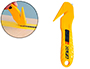 CUTTER OLFA SECURITE LAME SK10 CORPS ABS ERGOT METAL LAME PEU VISIBLE LORS DE LA COUPE