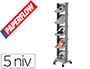 PRESENTOIR COMP. 1F/5 NIV ALU