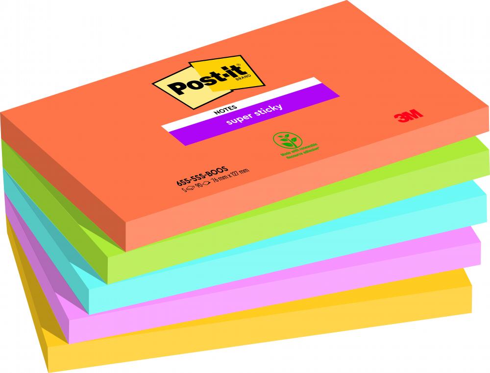 Post-it - BP138 - Marque-page étroit - 12 x 44 mm - Lot de 8 x 35