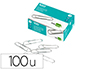 TROMBONE LIDERPAPEL ZINC BOUT ROND 43MM BOTE 100 UNITS