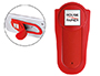 SUPPORT TLPHONE PORTABLE ROUGE PAPIER 50X101X5MM