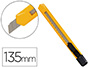 CUTTER XD-04 Q-CONNECT LAME RETRACTABLE INTERCHANGEABLE EN ACIER 9MM PREDECOUPEE FREIN DE SECURITE CURSEUR AUTOBLOQUANT