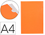 POCHETTE COIN LIDERPAPEL POLYPROPYLENE 180 MICRONS A4  210X297MM CAPACITE 20F        COLORIS ORANGE FLUO