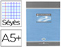 CAHIER DEVOIRS PIQU CONQURANT SEPT COUVERTURE VERNIE CARTE COUCHE A5+ 17X22CM 32 PAGES 70G SYS