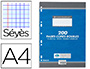 COPIE DOUBLE CONQURANT SEPT A4 210X297MM 200P 70G SYS PERFORES