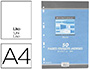 FEUILLET MOBILE CONQURANT SEPT A4 210X297MM 50 PAGES 120G RGLURE DESSIN PERFOR COLORIS BLANC
