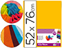 PAPIER DE SOIE LIDERPAPEL 52X76CM 18G/M2 UNICOLORE ORANGE SACHET 25F