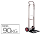 DIABLE PLIANT ALUMINIUM 1100X390X410MM PELLE ACIER ROUES CAOUTCHOUC CHARGE MAXIMALE 90KG POIDS 6.8KG