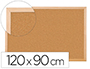TABLEAU LIGE Q-CONNECT MURAL CADRE BOIS PIN NATUREL 2 FACES INCLUS 5 PINGLES MMO FIXATION MUR PAISSEUR 1MM 120X90CM