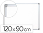 TABLEAU Q-CONNECT LAQU MAGNTIQUE CADRE ALUMINIUM IDAL COLLGES BUREAUX INCLUS ACCESSOIRES FIXATION MUR 120X90CM