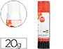 COLLE BLANCHE LIDERPAPEL ADHSIF HAUTE QUALIT GLISSEMENT MAXIMUM SCHAGE INSTANTAN UTILISATION SCOLAIRE BTON 20G