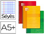 CAHIER SPIRALE OXFORD COUVERTURE CARTONNE RELIURE INTGRALE OPTIK PAPER A5+ 17X22CM 100 PAGES 90G SYS