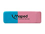 GOMME MAPED DUO-GOM MIXTE CAOUTCHOUC LARGE CT ROSE CRAYON CT BLEU ENCRE