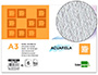 PAPIER DESSIN LIDERPAPEL AQUARELLE GRAIN MOYEN 300G/M2 FORMAT A3 420X297MM MINIPACK 6F
