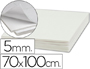 CARTON ENTRECOLLE LIDERPAPEL ADHESIF 70X100CM EPAISSEUR 5MMUNICOLORE BLANC