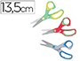 CISEAUX LIDERPAPEL ASYMTRIQUE POINTE ARRONDIE ANTI-COUPE MANCHE ERGONOMIQUE 135MM