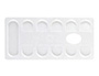 PALETTE LEFRANC BOURGEOIS RECTANGULAIRE PLASTIQUE