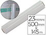 FILM TIRABLE 500MMX145M PAISSEUR 23 MICRONS BONNE ADHRENCE TRANSPARENT