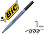 MARQUEUR BIC PERMANENT MARKING 1445 TRAC 1MM ENCRE BASE ALCOOL INODORE CORPS PLASTIQUE MULTIUSAGE COLORIS NOIR