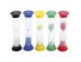 MESURE DU TEMPS EDUPLAY SABLIERS COULEUR DE SABLE ET  DUREE DIFFRENTE LOT DE 5      COLORIS ASSORTIS