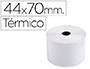 BOBINE THERMIQUE EXACOMPTA CAISSES ENREGISTREUSES 44X70MM MANDRIN 12MM 1 PLI COLORIS BLANC